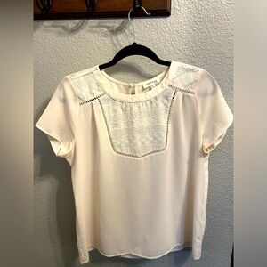 Monteau Los Angeles beige top - Size L